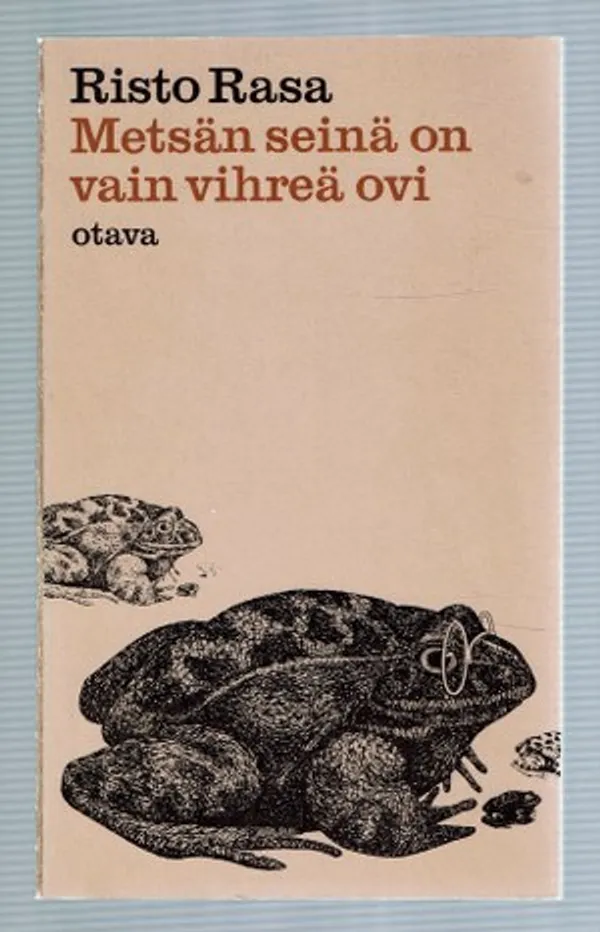 Metsän seinä on vain vihreä ovi - Rasa Risto | Päijänne Antikvariaatti Oy | Osta Antikvaarista - Kirjakauppa verkossa