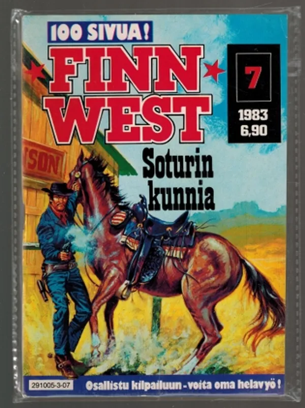 FinnWest 7/83 : Soturin kunnia | Päijänne Antikvariaatti Oy | Osta Antikvaarista - Kirjakauppa verkossa