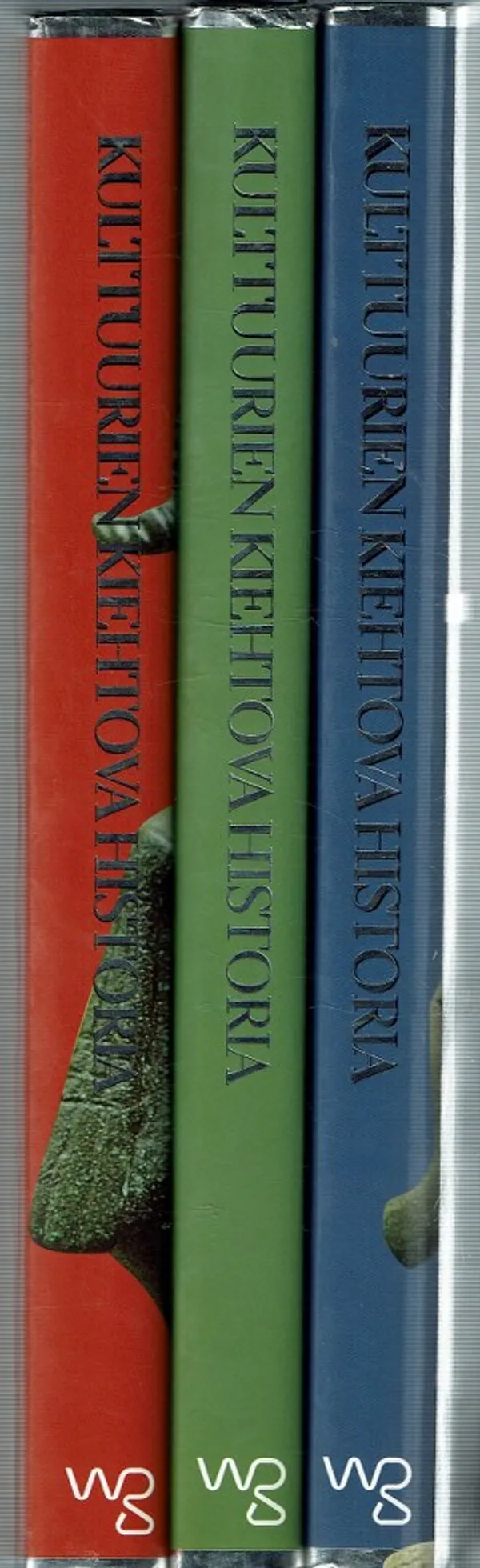 Kulttuurien kiehtova historia 1-3 - Myytit ja suuret arvoitukset - Idän ja lännen viisautta - Tarunhohtoiset maat ja kaupungit | Päijänne Antikvariaatti Oy | Osta Antikvaarista - Kirjakauppa verkossa