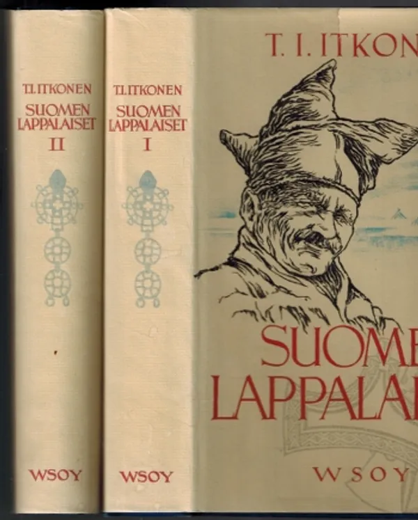 Suomen lappalaiset I-II - Itkonen T.I. | Päijänne Antikvariaatti Oy | Osta Antikvaarista - Kirjakauppa verkossa