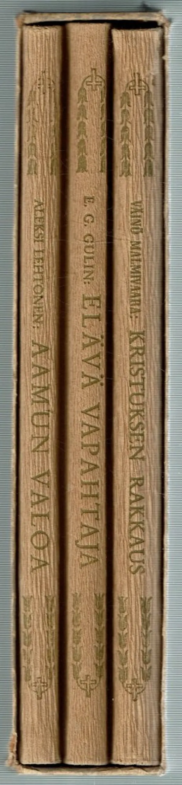 Aamun valoa, Elävä vapahtaja, Kristuksen rakkaus - Lehtonen Aleksi, Gulin E.G., Malmivaara Väinö | Päijänne Antikvariaatti Oy | Osta Antikvaarista - Kirjakauppa verkossa