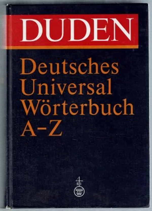 DUDEN - Deutsches Universal Wörterbuch A - Z | Päijänne Antikvariaatti Oy | Osta Antikvaarista - Kirjakauppa verkossa