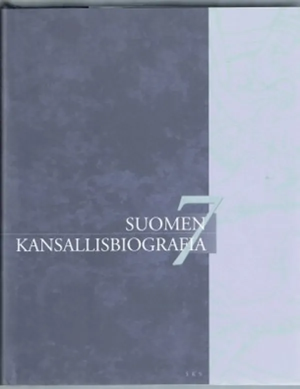 Suomen kansallisbiografia 7. Negri - Pöysti | Päijänne Antikvariaatti Oy | Osta Antikvaarista - Kirjakauppa verkossa