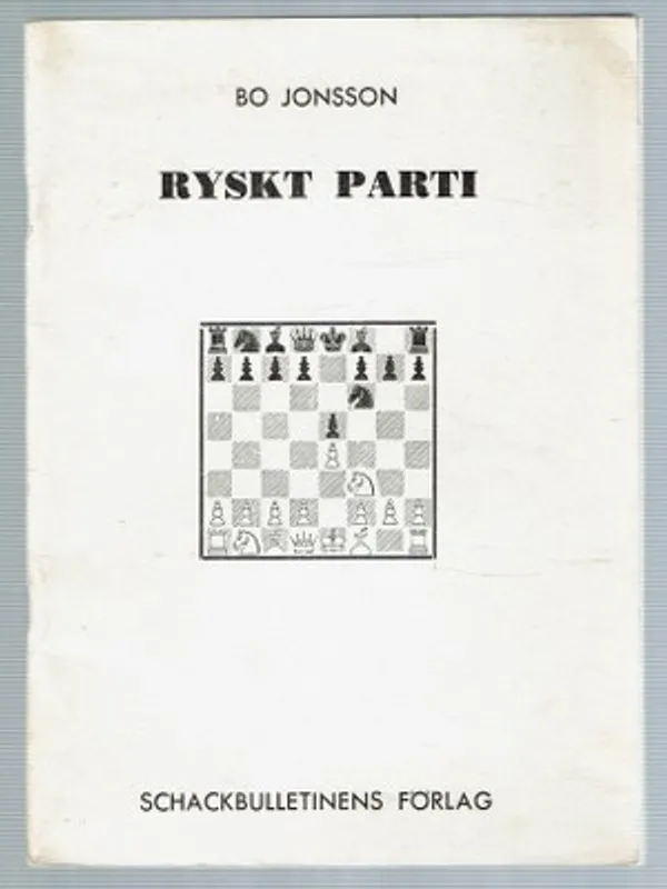 Ryskt parti - Jonsson Bo | Päijänne Antikvariaatti Oy | Osta Antikvaarista - Kirjakauppa verkossa