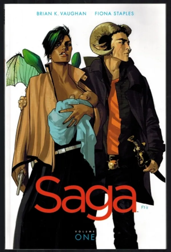 Saga - Volume One - Vaughan Brian K. & Staples Fiona | Päijänne Antikvariaatti Oy | Osta Antikvaarista - Kirjakauppa verkossa