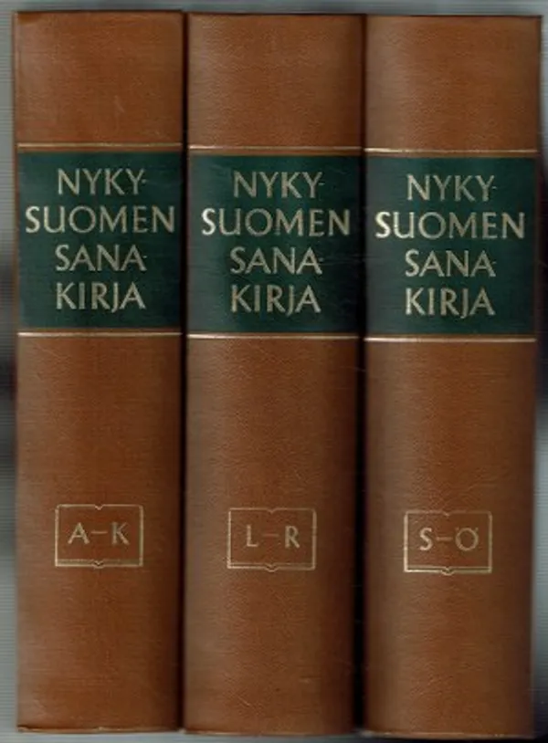Nykysuomen sanakirja. Lyhentämätön kansanpainos - Sadeniemi Matti  (päätoim.) | Päijänne Antikvariaatti Oy | Antikvaari - kirjakauppa verkossa