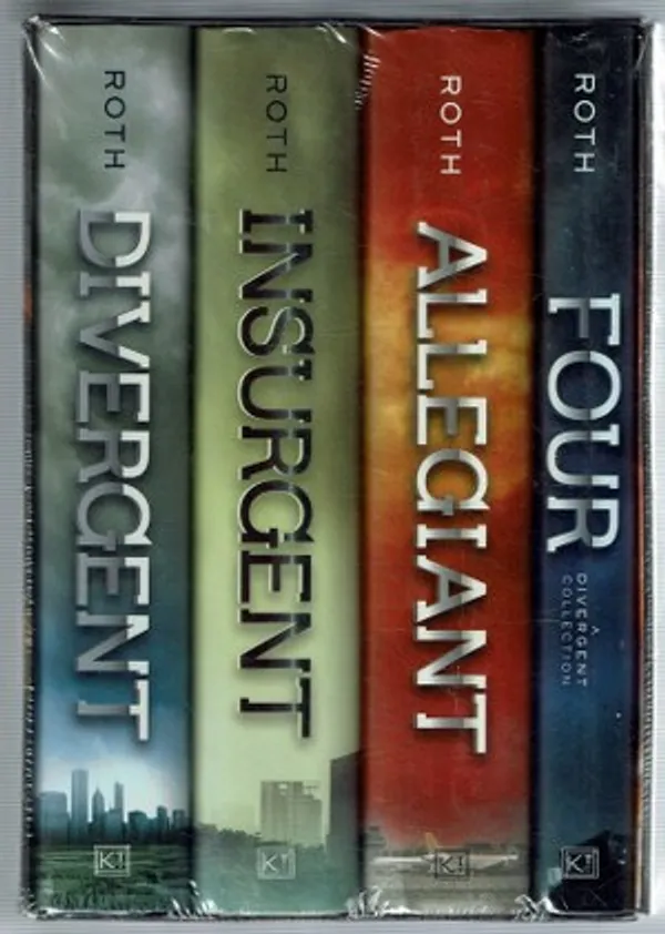 Divergent Series Set: Divergent, Insurgent, Allegiant, Four - Roth Veronica | Päijänne Antikvariaatti Oy | Osta Antikvaarista - Kirjakauppa verkossa