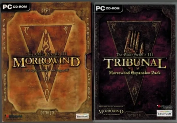 The Elder Scrolls III : Morrowind & Tribunal : Morrowind Expansion Pack | Päijänne Antikvariaatti Oy | Osta Antikvaarista - Kirjakauppa verkossa