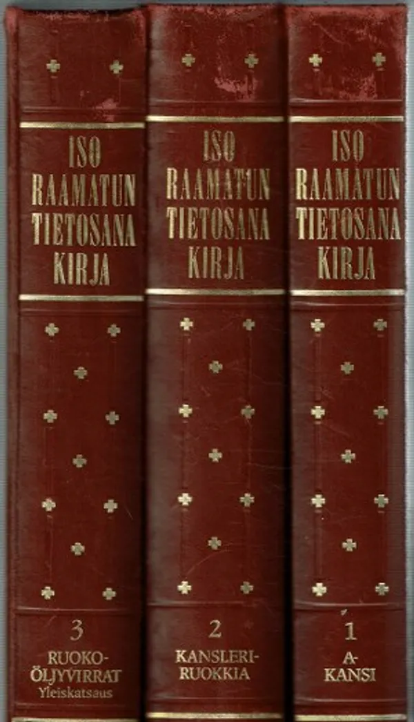 Iso raamatun tietosanakirja 1-3 | Päijänne Antikvariaatti Oy | Osta Antikvaarista - Kirjakauppa verkossa