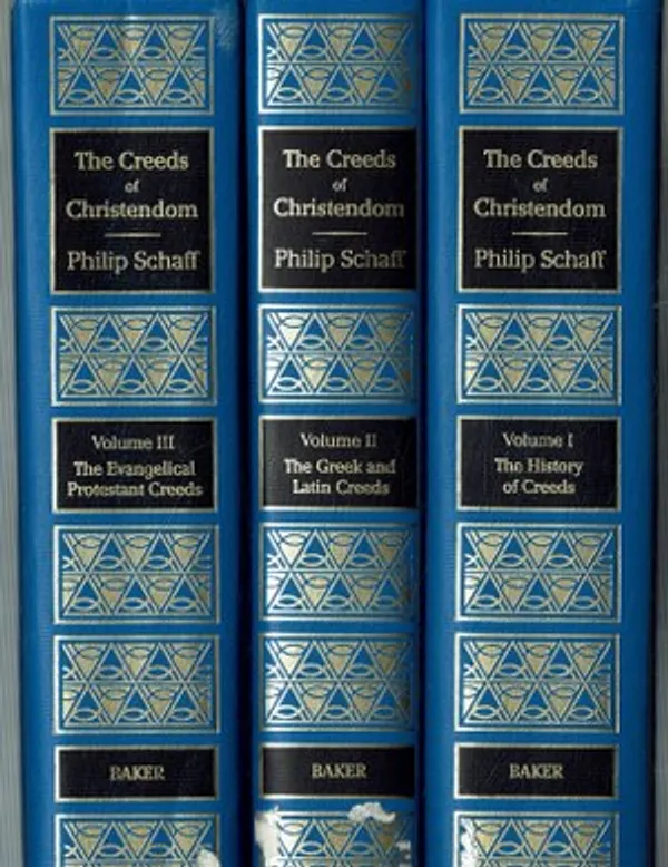 The Creeds of Christendom I - III - Schaff Philip | Päijänne Antikvariaatti Oy | Osta Antikvaarista - Kirjakauppa verkossa