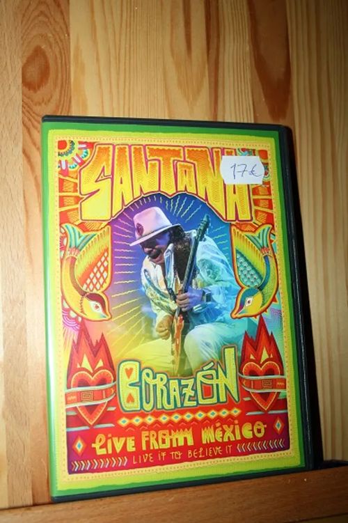 Santana Corazon - live from Mexico | AntiWaari Ay | Osta Antikvaarista - Kirjakauppa verkossa