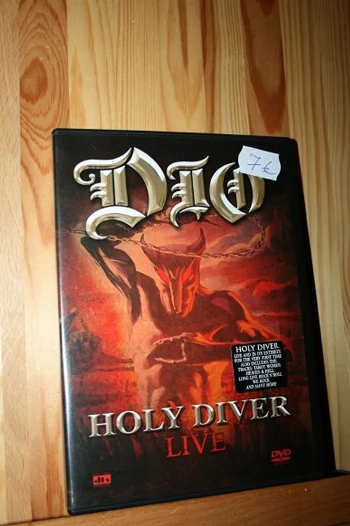 Dio - Holy Diver live | AntiWaari Ay | Osta Antikvaarista - Kirjakauppa verkossa