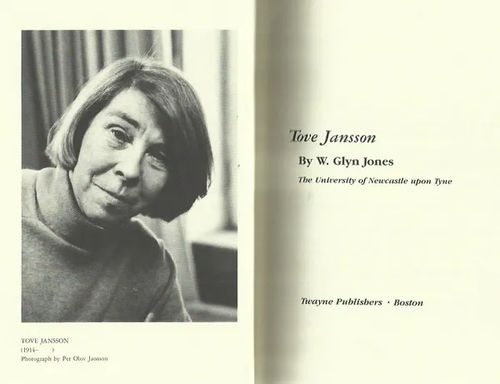 Tove Jansson - Glyn Jones, W. | Tallinna-kustannus Oy | Osta Antikvaarista - Kirjakauppa verkossa