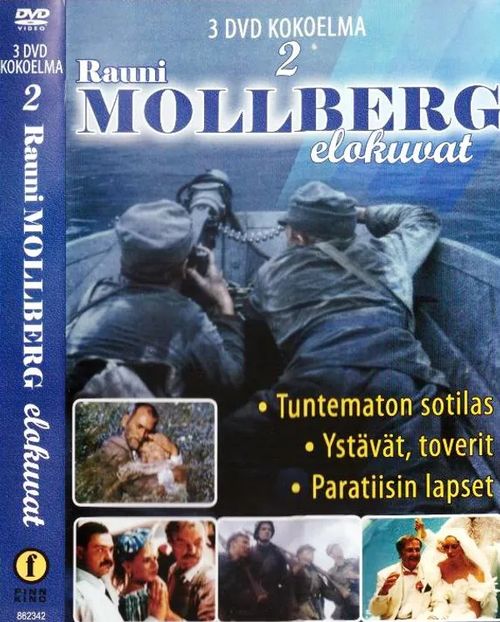 Rauni Molberg elokuvat - Tuntematon sotilas - Ystävät, toverit - Paratiisin lapset - Mollberg Rauni | Tallinna-kustannus Oy | Osta Antikvaarista - Kirjakauppa verkossa