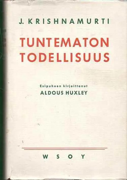 Tuntematon todellisuus | Lasihelmipeli | Osta Antikvaarista - Kirjakauppa verkossa