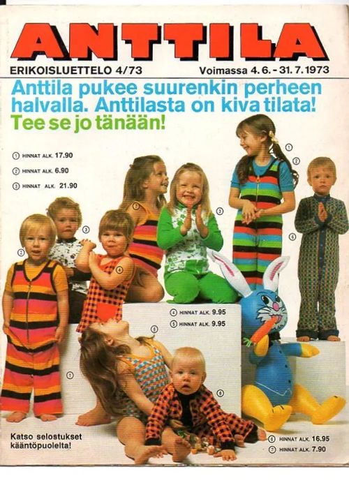 Anttila erikoisluettelo 4/73 | Vilikka Oy | Osta Antikvaarista - Kirjakauppa verkossa