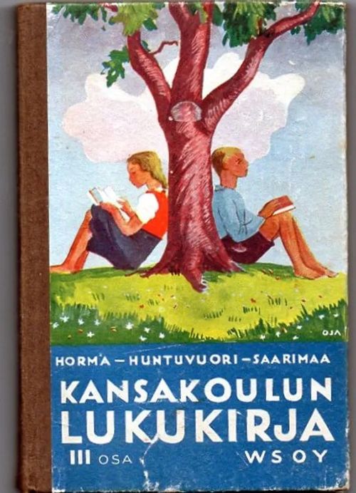 Kansakoulun lukukirja III-osa - Horma, Huntuvuori, Saarimaa | Vilikka Oy | Osta Antikvaarista - Kirjakauppa verkossa