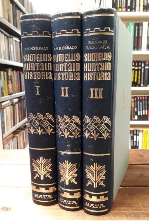 Suojeluskuntain historia 1-3 - Hersalko, N.V. | Kirjavaari | Osta Antikvaarista - Kirjakauppa verkossa