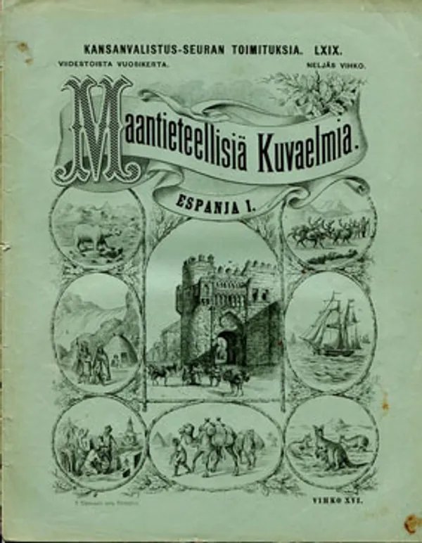 Maantieteellisiä kuvaelmia Espanja I - Hertzberg Rafael | Divari Kangas | Osta Antikvaarista - Kirjakauppa verkossa