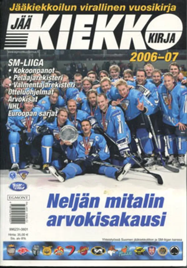 Jääkiekkokirja 2006-2007 | Divari Kangas | Osta Antikvaarista - Kirjakauppa verkossa