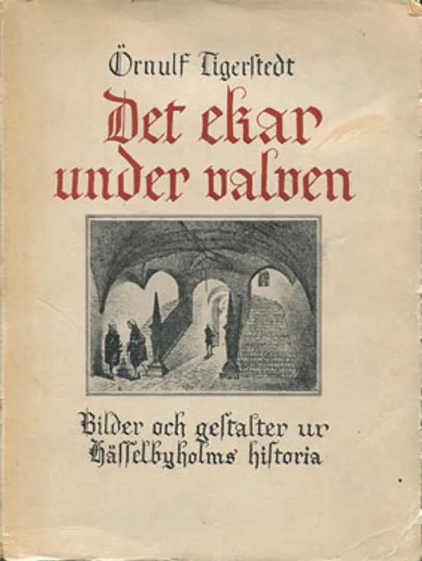 Det ekar under valven : bilder och gestalter ur Hässelbyholms historia - Tigerstedt Örnulf | Divari Kangas | Osta Antikvaarista - Kirjakauppa verkossa