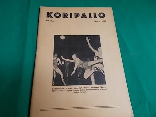 Koripallo N:o 6 / 1949 | Wanha Waltteri Oy | Osta Antikvaarista - Kirjakauppa verkossa