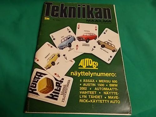 Tekniikan maailma 8/1969 | Wanha Waltteri Oy | Osta Antikvaarista - Kirjakauppa verkossa