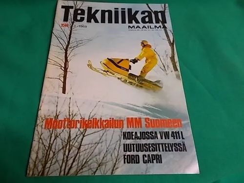 Tekniikan maailma 3/1969 | Wanha Waltteri Oy | Osta Antikvaarista - Kirjakauppa verkossa