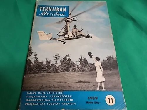 Tekniikan Maailma 11/1959 | Wanha Waltteri Oy | Osta Antikvaarista - Kirjakauppa verkossa