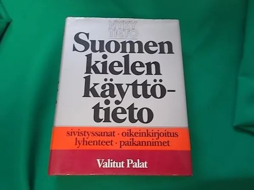 Suomen kielen käyttötieto - Toppila Maija (toim.) | Wanha Waltteri Oy |  Osta Antikvaarista - Kirjakauppa verkossa