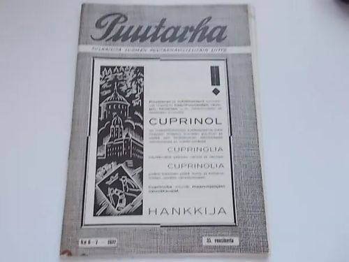Puutarha 6-7/1932 | Wanha Waltteri Oy | Osta Antikvaarista - Kirjakauppa verkossa