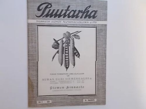 Puutarha 2/1931 | Wanha Waltteri Oy | Osta Antikvaarista - Kirjakauppa verkossa