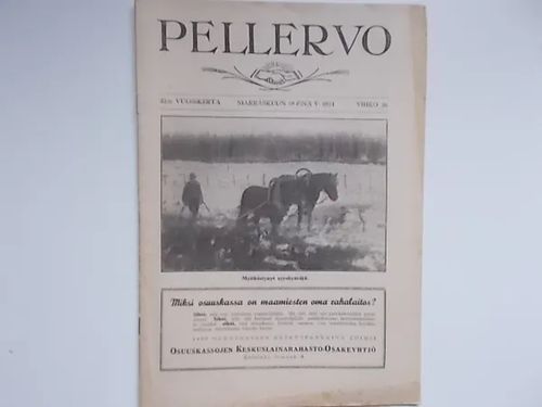 Pellervo 36/1931 | Wanha Waltteri Oy | Osta Antikvaarista - Kirjakauppa verkossa