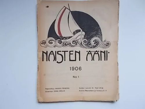 Naisten Ääni 1/1906 | Wanha Waltteri Oy | Osta Antikvaarista - Kirjakauppa verkossa