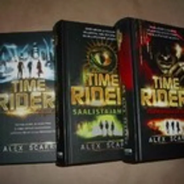 Time riders 1-3 - Time riders, Saalistajan aika, Tuomiopäivän koodi - Scarrow Alex | Ajan Tv & Video Center oy | Osta Antikvaarista - Kirjakauppa verkossa