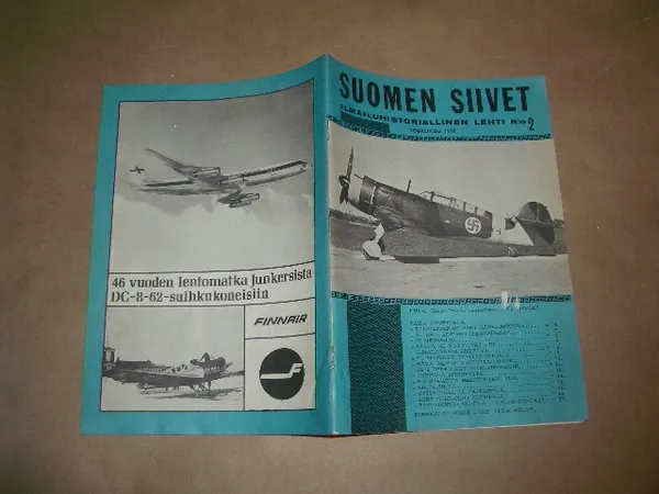 Suomen siivet - ilmailuhistoriallinen lehti nro 2 / 197 | Ajan Tv & Video Center oy | Osta Antikvaarista - Kirjakauppa verkossa