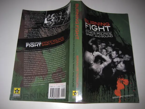 Burning fight - The nineties hardcore revolution Ethics, Politics, Spirit and Sound - Peterson Brian | Ajan Tv & Video Center oy | Osta Antikvaarista - Kirjakauppa verkossa