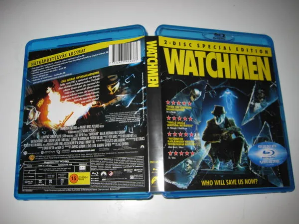 Watchmen 2-Disck Special edition - Blu-Ray | Ajan Tv & Video Center oy | Osta Antikvaarista - Kirjakauppa verkossa