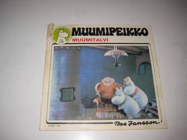 Muumipeikko sarjakuvakuvalehti 3/1981 Muumitalvi - Jansson | Ajan Tv & Video Center oy | Osta Antikvaarista - Kirjakauppa verkossa