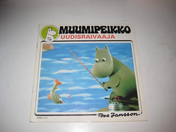 Muumipeikko sarjakuvakuvalehti 1/1982 Uudisraivaaja - Jansson | Ajan Tv & Video Center oy | Osta Antikvaarista - Kirjakauppa verkossa
