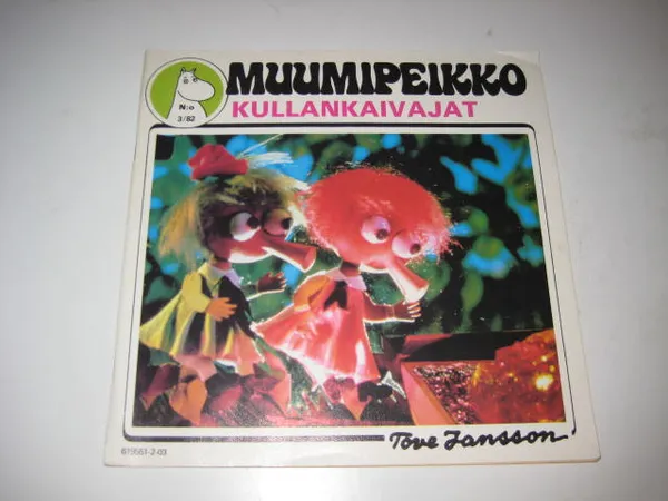 Muumipeikko sarjakuvakuvalehti 3/1982 Kullankaivajat - Jansson | Ajan Tv & Video Center oy | Osta Antikvaarista - Kirjakauppa verkossa