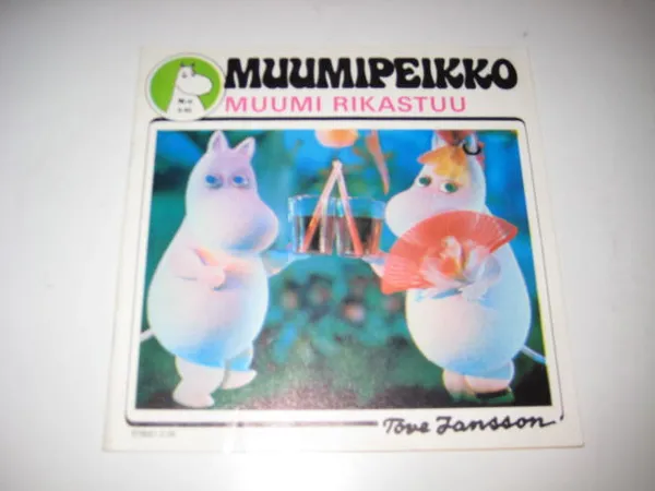 Muumipeikko sarjakuvakuvalehti 9/1982 Muumi rikastuu - Jansson | Ajan Tv & Video Center oy | Osta Antikvaarista - Kirjakauppa verkossa