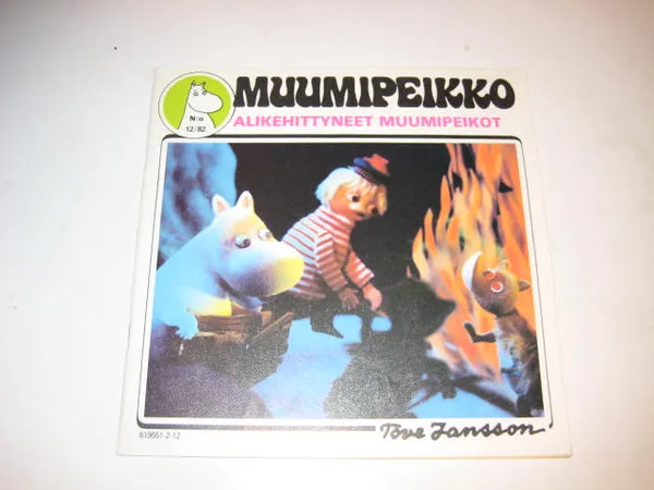 Muumipeikko sarjakuvakuvalehti 12/1982 Alikehittyneet muumit - Jansson | Ajan Tv & Video Center oy | Osta Antikvaarista - Kirjakauppa verkossa