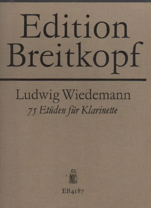 75 Etüden für Klarinette - Wiedemann Ludwig | Nettinuotti | Osta Antikvaarista - Kirjakauppa verkossa