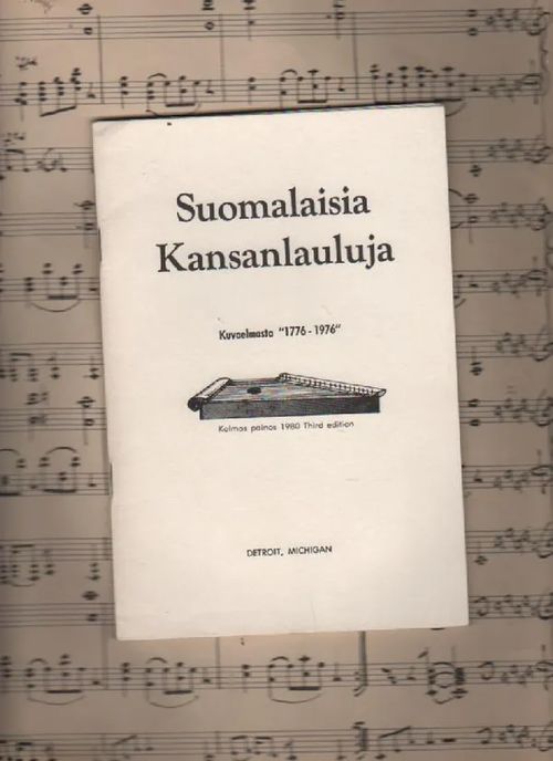 Suomalaisia kansanlauluja Kuvaelmasta 1776-1996 - Haapa Edward | Nettinuotti | Osta Antikvaarista - Kirjakauppa verkossa