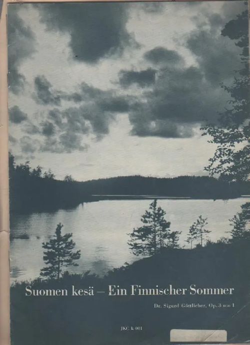 Suomen kesä - Ein Finnischer Sommer Op. 3 No1 - Göttlichter Sigurd |  Nettinuotti | Osta Antikvaarista - Kirjakauppa