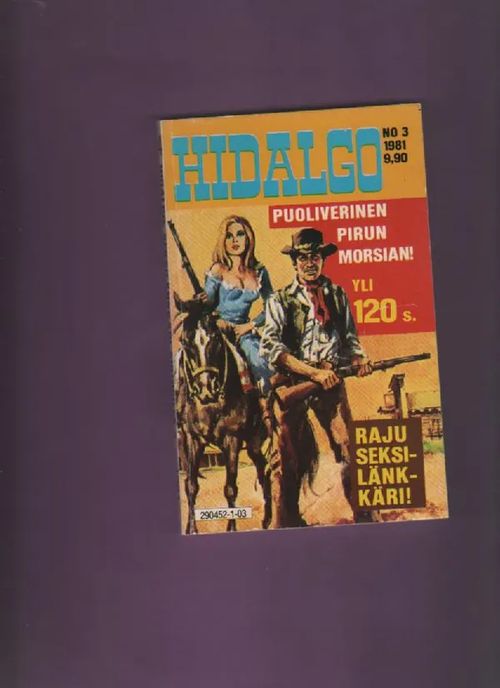 Hidalgo 3/1981 - Puoliverinen pirun morsian - Korppi Timo (toim.) | Nettinuotti | Osta Antikvaarista - Kirjakauppa verkossa