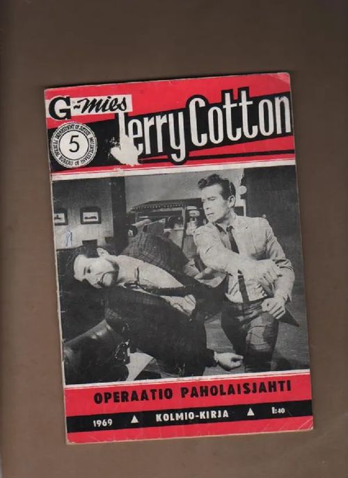 Jerry Cotton 5 / 1970 Operaatio paholaisjahti | Nettinuotti | Osta Antikvaarista - Kirjakauppa verkossa