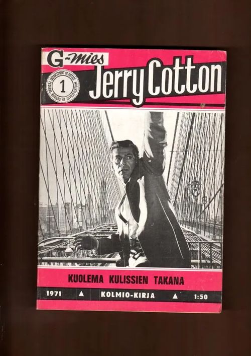 Jerry Cotton 1 / 1971 Kuolema kulissien takana | Nettinuotti | Osta Antikvaarista - Kirjakauppa verkossa