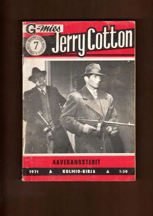 Jerry Cotton 7 / 1971 Aavegansterit | Nettinuotti | Osta Antikvaarista - Kirjakauppa verkossa